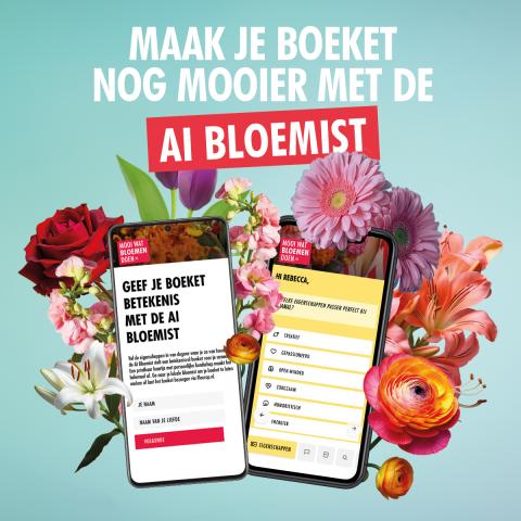 Valentijnsdag 2024 - Maak je boeket nog mooier met de AI Bloemist